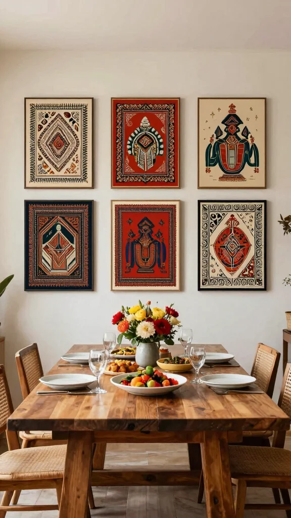12 Printable Wall Art Decor Ideas for Instant Style on a Budget - 11. Cultural Prints 1
