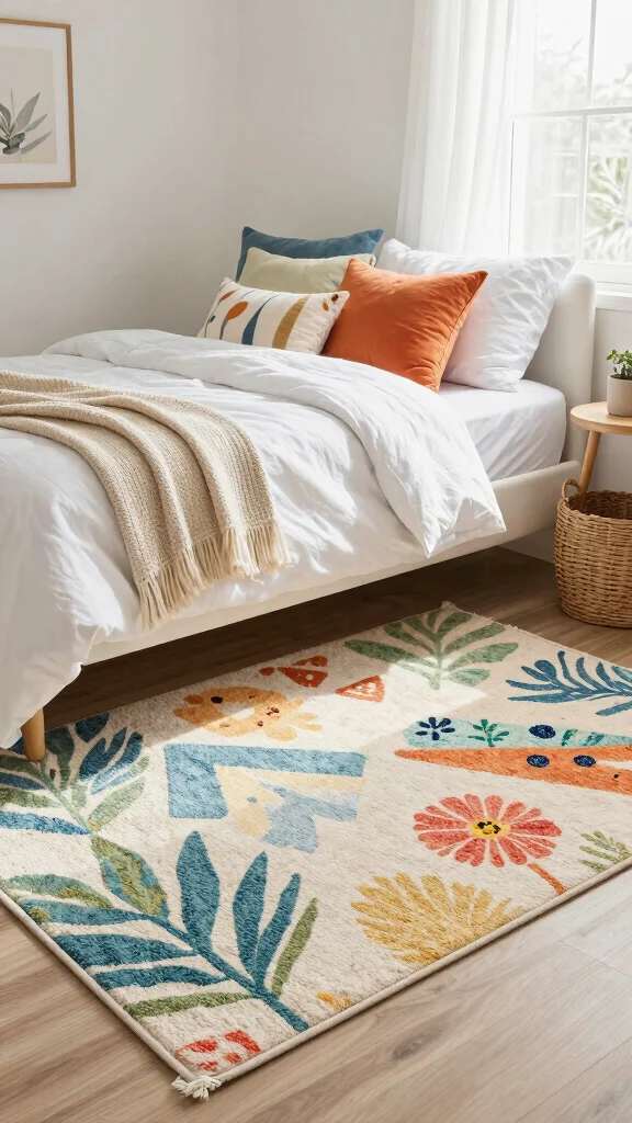 12 Rug Size Guide Bedroom Ideas to Help You Choose the Right Fit - 11. Seasonal Rug Swaps for Freshness 1