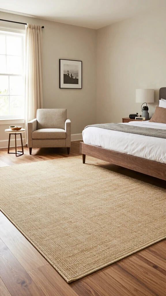 12 Rug Size Guide Bedroom Ideas to Help You Choose the Right Fit - 7. Rugs that Define Spaces 1
