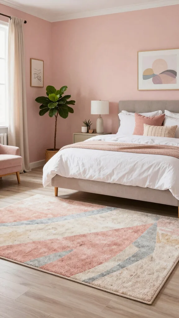 12 Rug Size Guide Bedroom Ideas to Help You Choose the Right Fit - 8. Color Coordination with Your Rug 1