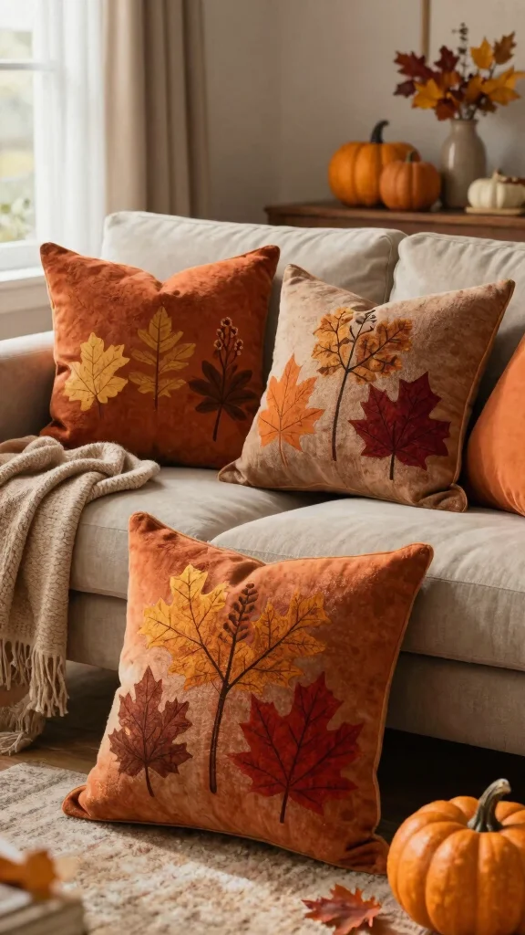 12 Throw Pillow Covers Ideas for an Easy Living Room Refresh - 8. Seasonal Swaps 1
