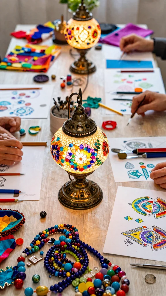 12 Turkish Lamp Design Ideas for a Warm and Exotic Home Accent - 8. DIY Turkish Lamp Ideas 1