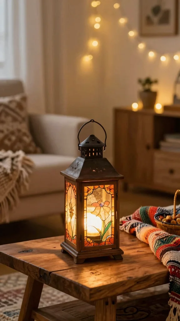 12 Wooden Lamp Ideas for Rustic, Modern, and Handmade Spaces - 6. Vintage Inspired Wooden Lantern Lamp 1
