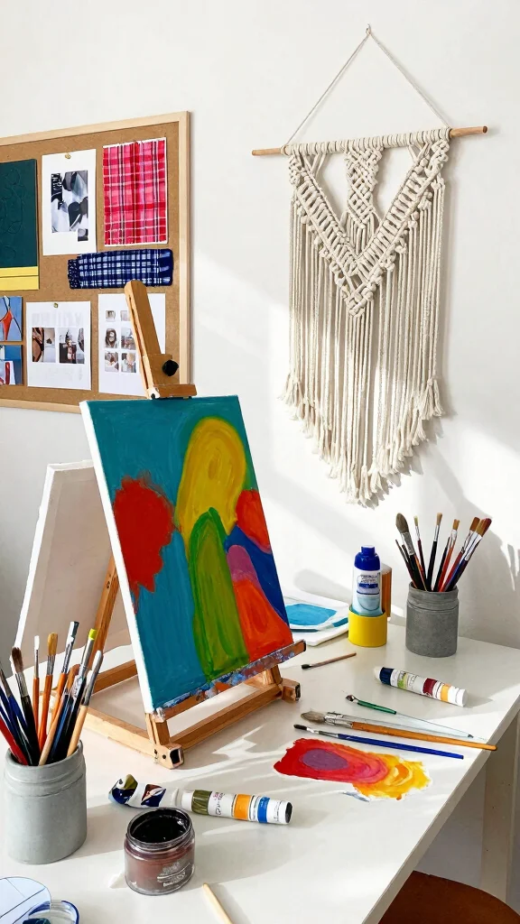 13 Bedroom Wall Art Ideas to Add Warmth, Style, and Visual Interest - 5. DIY Art Projects for Personal Touch 1