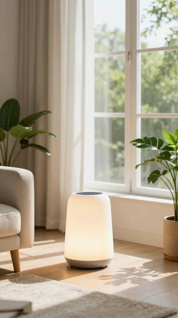 13 Living Room Lamp Ideas to Make Your Space Feel Warm and Inviting - 11. Solar-Powered Lamps 1