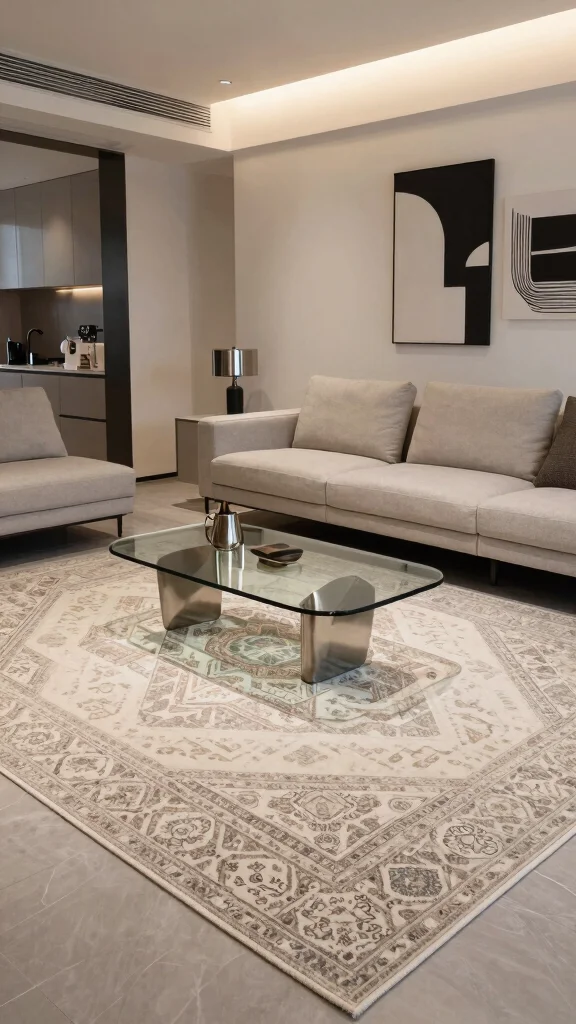 13 Persian Rug Designs That Bring Classic Elegance into Any Space - 10. Contemporary Twist 1