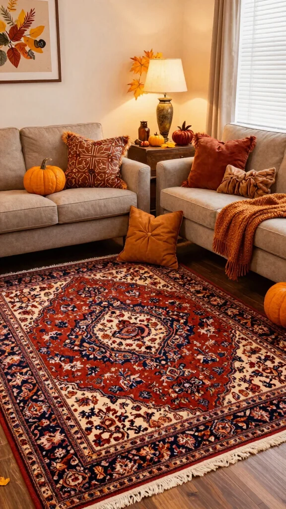 13 Persian Rug Designs That Bring Classic Elegance into Any Space - 12. Seasonal Swaps 1