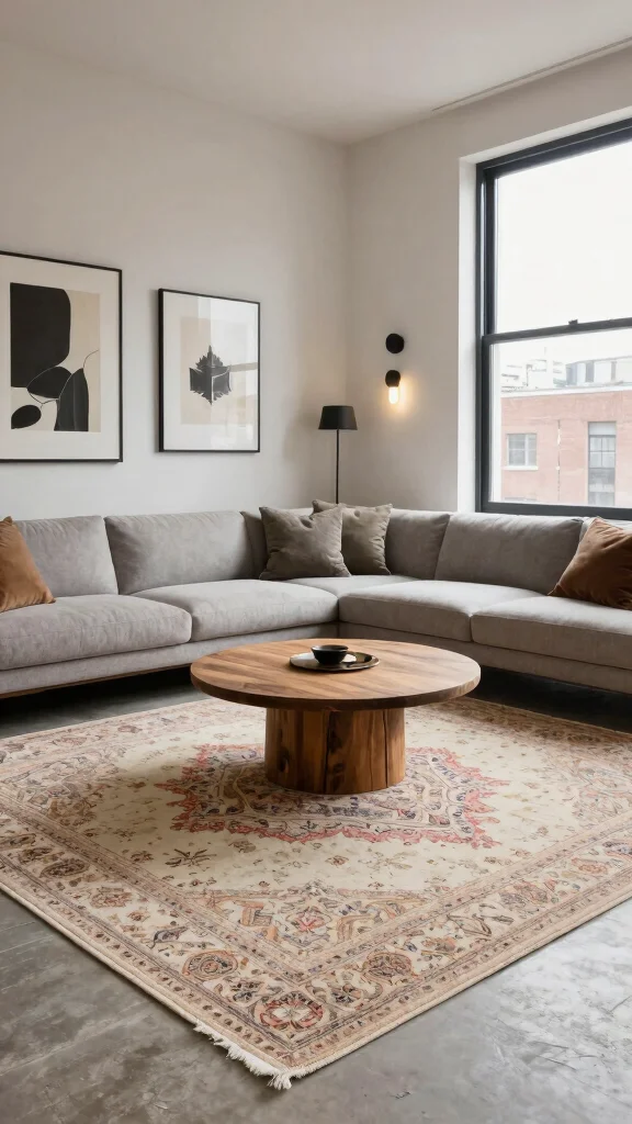 13 Persian Rug Designs That Bring Classic Elegance into Any Space - 2. Vintage Charm Meets Modern Aesthetics 1