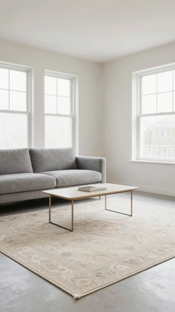 13 Persian Rug Designs That Bring Classic Elegance into Any Space - 4. Minimalist Magic 1