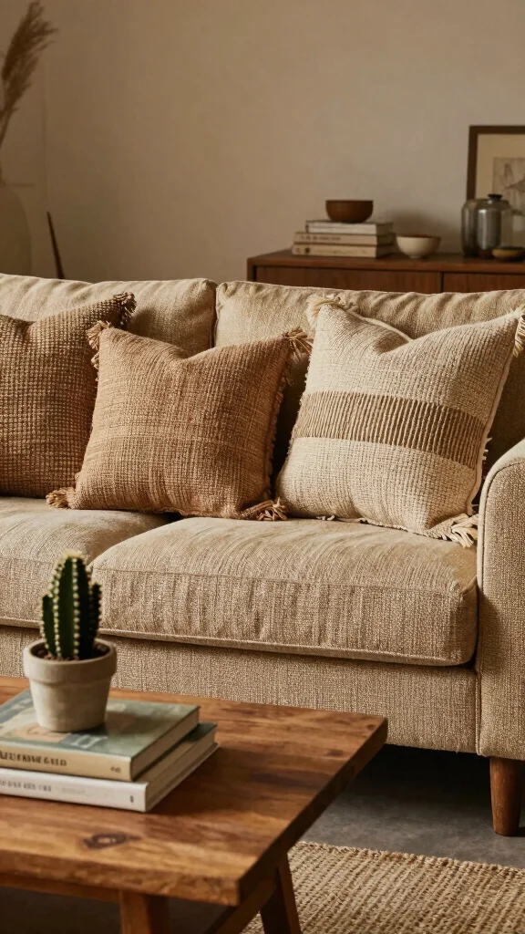 13 Pillow Covers Design Ideas to Instantly Upgrade Your Home Decor - 11. Sustainable Jute and Hemp 1