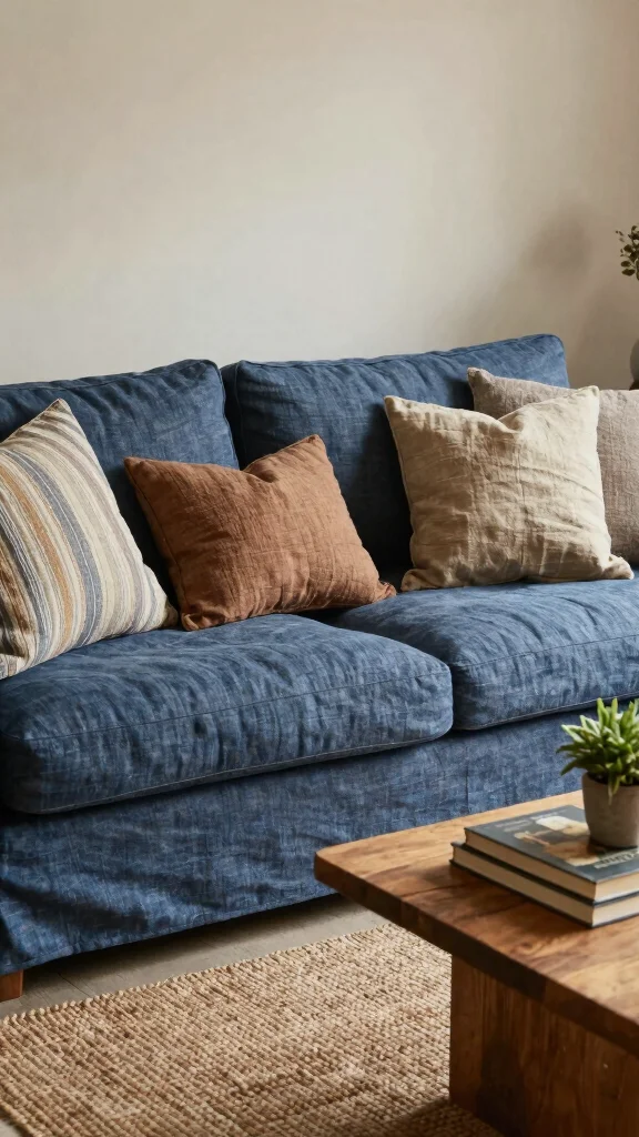 13 Pillow Covers Design Ideas to Instantly Upgrade Your Home Decor - 2. Bold Linen Textures 1