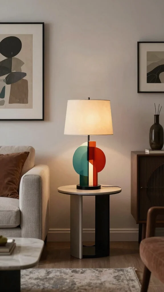 13 Table Lamp Ideas to Upgrade Any Room with Soft and Stylish Light - 12. Artistic Sculptural Lamps 1