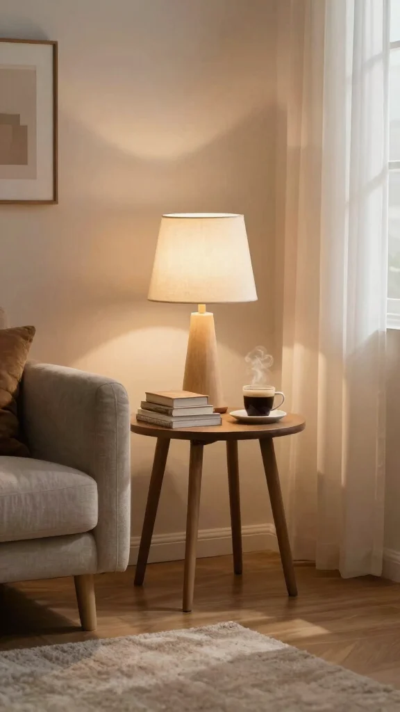 13 Table Lamp Ideas to Upgrade Any Room with Soft and Stylish Light - 5. Soft Fabric Shade Lamps 1