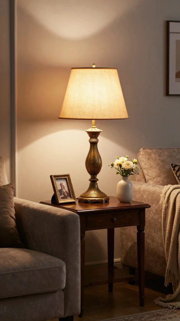 13 Table Lamp Ideas to Upgrade Any Room with Soft and Stylish Light - 7. Vintage-Inspired Lamps 1
