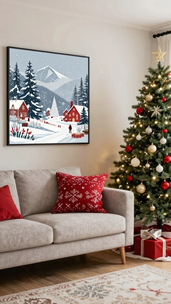 13 Trendy Wall Art Prints That Feel Fresh, Modern, and Pinterest-Worthy - 12. Seasonal and Holiday Prints 1