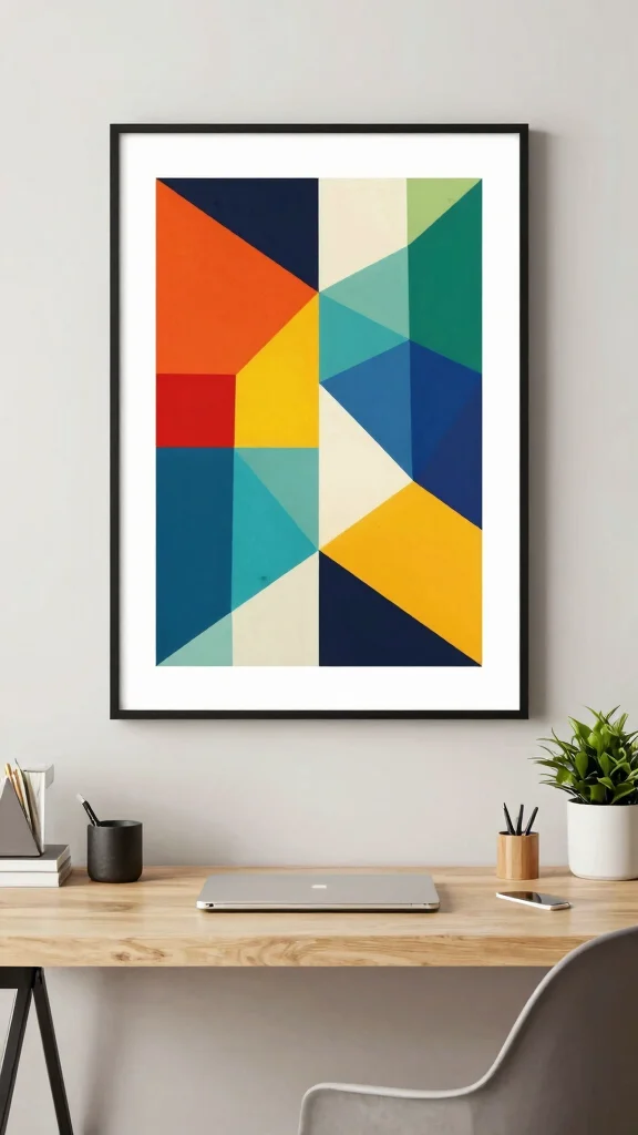 13 Trendy Wall Art Prints That Feel Fresh, Modern, and Pinterest-Worthy - 7. Geometric Patterns 1